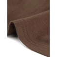 thumbnail image 5 of DARING DIVA Elegant Solid Color Bolero Shrug XS Black XL Dark Brown, 5 of 6