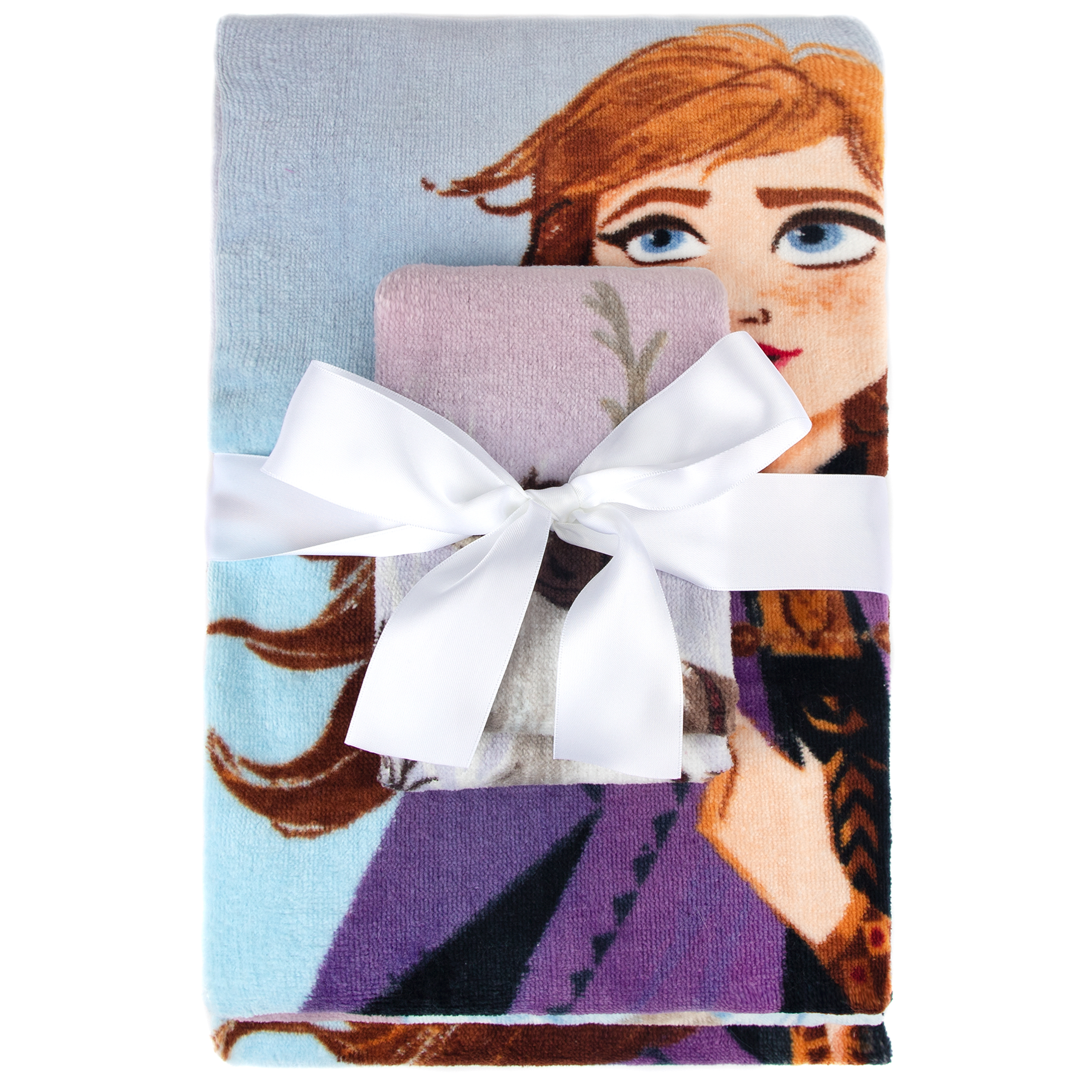 Frozen Kids Cotton 2 Piece Towel and Washcloth Set - image 3 of 6