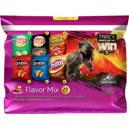Frito-Lay Flavor Mix Variety Pack, 1 Oz, 20 Ct Frito-Lay Flavor Mix Variety Pack, 1 Oz, 20 Ct