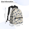 thumbnail image 4 of Wukai Snake Versatile Backpack:Spacious,Organized,Comfortable,Ideal for Travel and Everyday Use with Multiple Pockets and Padded Straps, 4 of 8