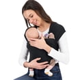 thumbnail image 4 of Rebozo Fular Bebe Elastico Ergonomico Modelo Negro, 4 of 4