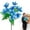 G4_Blue 12.99", variant on ERTZAE Artificial Outdoor Plastic Plant,Eucalyptus Bunch,Orange,5 Branches Cactus Style,for Patio Wedding Decor,Faux Eucalyptus Cactus Mix,Dense Foliage,UV Resistant,DIY Wreath Flower Basket Supply