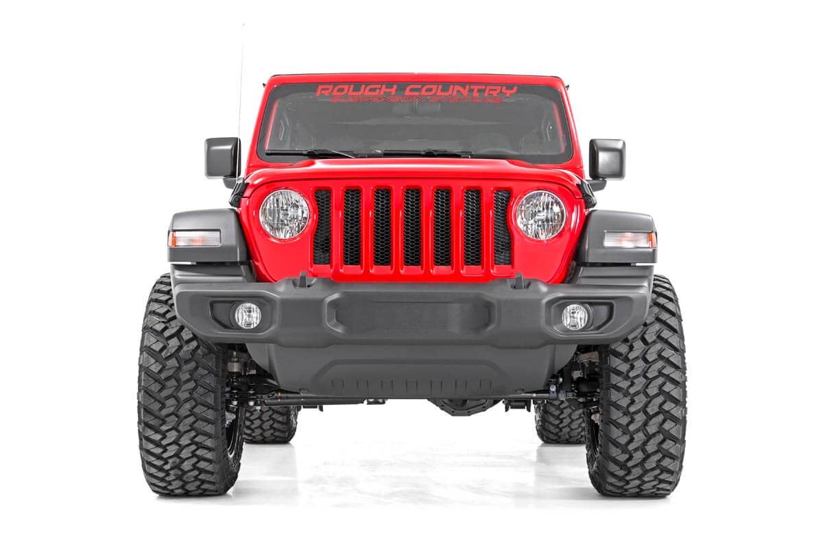 Rough Country 2.5" Lift Kit (fits) 2018-2020 Jeep Wrangler JL 4DR | N3 Shocks | Suspension System | 67731