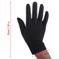 thumbnail image 3 of Leesechin Black Cotton Gloves Soft Cotton Gloves Coin Gloves Jewelry Inspection Gloves Ceremonial Gloves Dirty-resistant Gloves Sweat-absorbent Work Gloves for Jewelry Inspection, 3 of 9