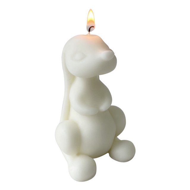 Animal Candle Mould, Easy Cleaning Soft Handmade Silicone For Home