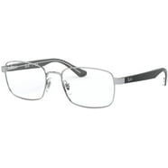 Randy Jackson Mens Prescription Glasses, 1042 Black/Gunmetal - Walmart.com