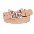 thumbnail image 3 of Cinturón de hebilla de mariposa Zulema para Jeans Rosado, 3 of 8