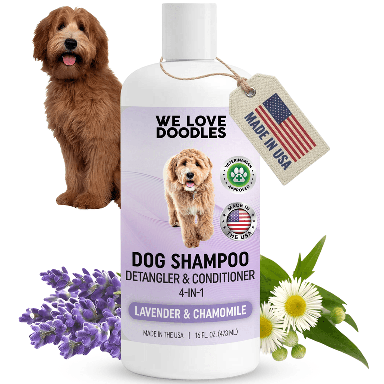 We Love Doodles 2-in-1 Dog Conditioner & Detangler, 16 oz photo 1