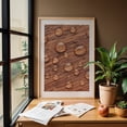 thumbnail image 6 of Rain on Walnut - Photography Water Abstract Nature Minimalist Oak Framed Wall Art Print 12 x 18 inches, 6 of 59