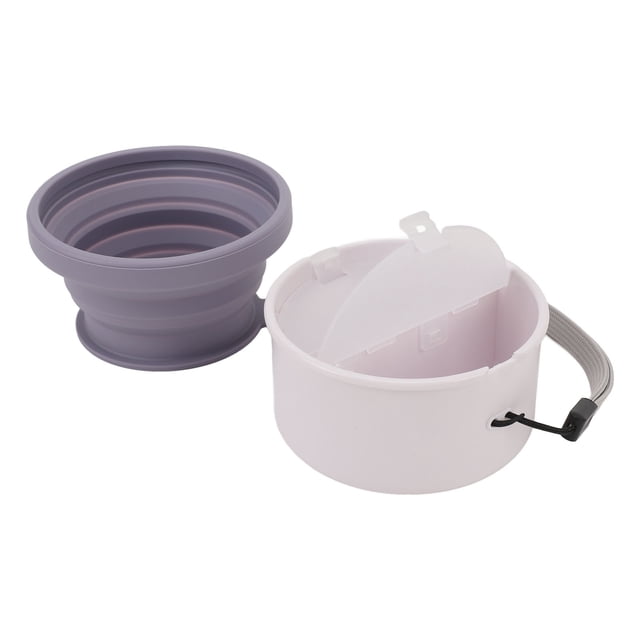 Cuenco Portátil De Silicona Para Mascotas, Cuenco Plegable Para Perros Para Viajes Y Actividades Al Aire Libre Con Capacidad De 150 Ml, Fácil De Limpiar, Seguro Y Saludable,