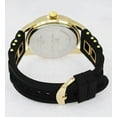 thumbnail image 2 of 48mm Montres Carlo Luxury Fashion Silicone Band Clubbing Hip Hop Men's Watch (Gold/Black), 2 of 4