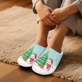 thumbnail image 3 of Chririnla Cute Corgi Snowman Christmas Slippers Soft Plush Fuzzy Comfy Non Slip Indoor Outdoor House Shoes Warm Cozy Memory Foam Sole Lightweight Gifts, 3 of 7