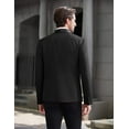thumbnail image 3 of COOFANDY Men's Lightweight Suit Jacket Elegant Formal Casual Stylish Slim Tuxedo, 3 of 9