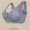 Grey, variant on Women's Bra Women'S Wireless Front Hook Bra - Plus Size Comfort Lace Bra,Gray Women's Bra 4XL