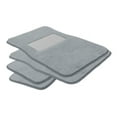 thumbnail image 5 of FH Group Carpet Floor Mats with Heel Pad For Auto Sedan SUV Van, Full Set, Gray, 5 of 5