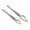Silver, variant on Vrorvz Stainless Steel Culinary Decorating Spoons Set Kitchen Food Decorating Tool for Dessert and Presentation Cooking and Baking Utensils for Home and Restaurant