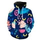 thumbnail image 1 of Sudadera con capucha y cremallera para hombre con grafiti de arte abstracto, chaquetas casuales, geniales, con estampado 3D, divertidas, de gran tamaño, para adolescentes, ropa de calle de primavera, 1 of 6