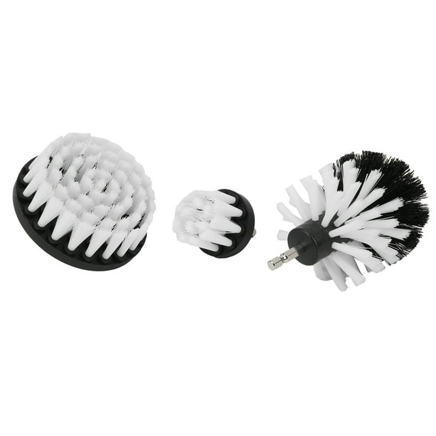 Cepillo De Limpieza, Fácil De Transportar, Juego De Brochas De Taladro De Cerdas Suaves, Tamaño Pequeño, Cómodo De Usar Para Bañera, Azulejos, Inodoro