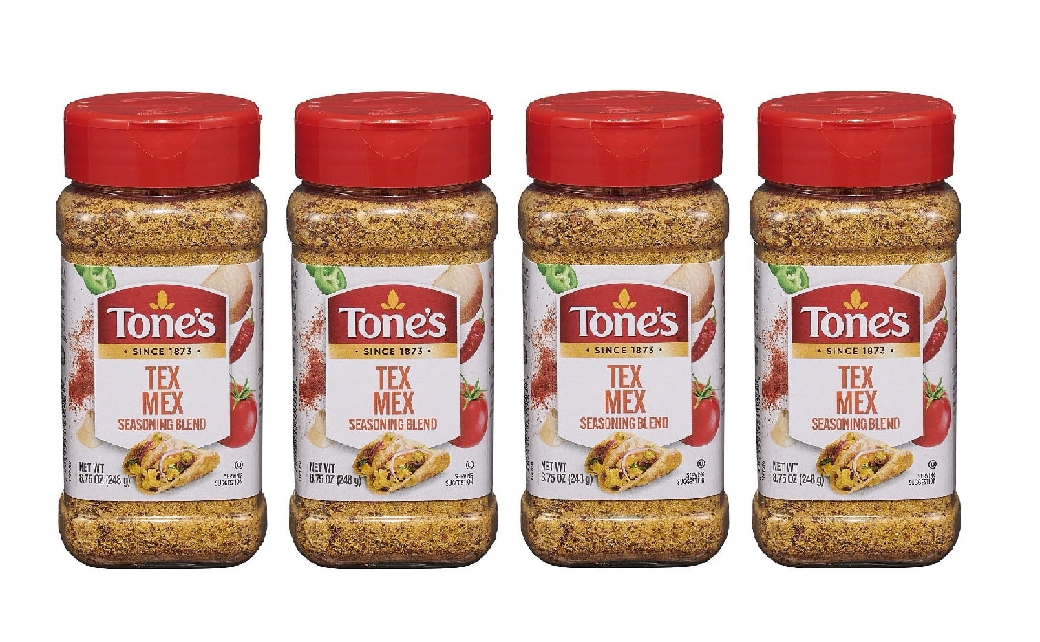Tone's Tex Mex Seasoning Blend (8.75 oz.) 4PK