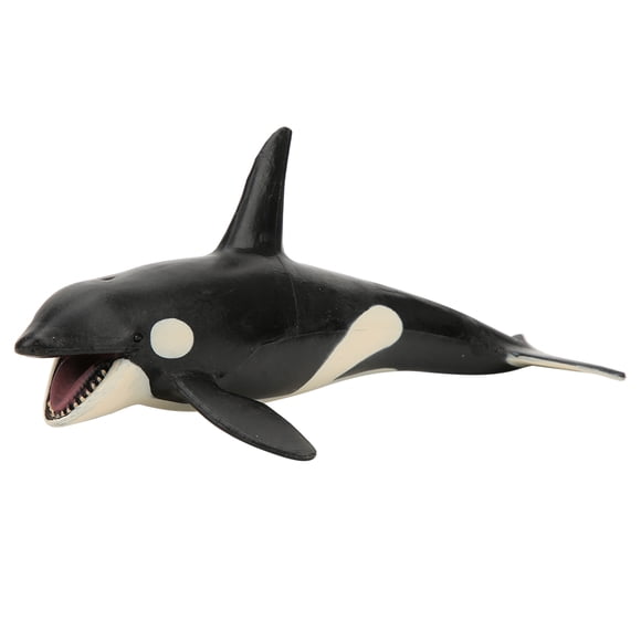 Tbest Killer Whale Model Toy Killer Whale Model Desktop Decoration Teaching Tool