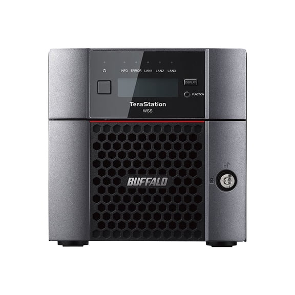 BUFFALO TeraStation WS5220DN 2-Bay Windows Server IoT 2025 Desktop NAS 4TB (2x2TB) HDD Included TAA Compliant - Intel Atom C3338 Dual-core (2 Core) 1.50 GHz - 2 x HDD Supported - 48 TB Supported HD...