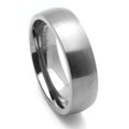 thumbnail image 2 of 6MM Comfort Fit Titanium Wedding Band Satin Finished Classic Domed Ring (Size 7 to 14), 2 of 4