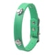 thumbnail image 1 of Collar de perro de silicona: collar de perro de moda, anillo de hebilla y anillo de cinturón con anillo en D blancos, 1 of 5