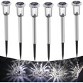 thumbnail image 1 of Solar Lights for Outdoor Car Cool White Waterproof IP65 Cordless, 1 of 5