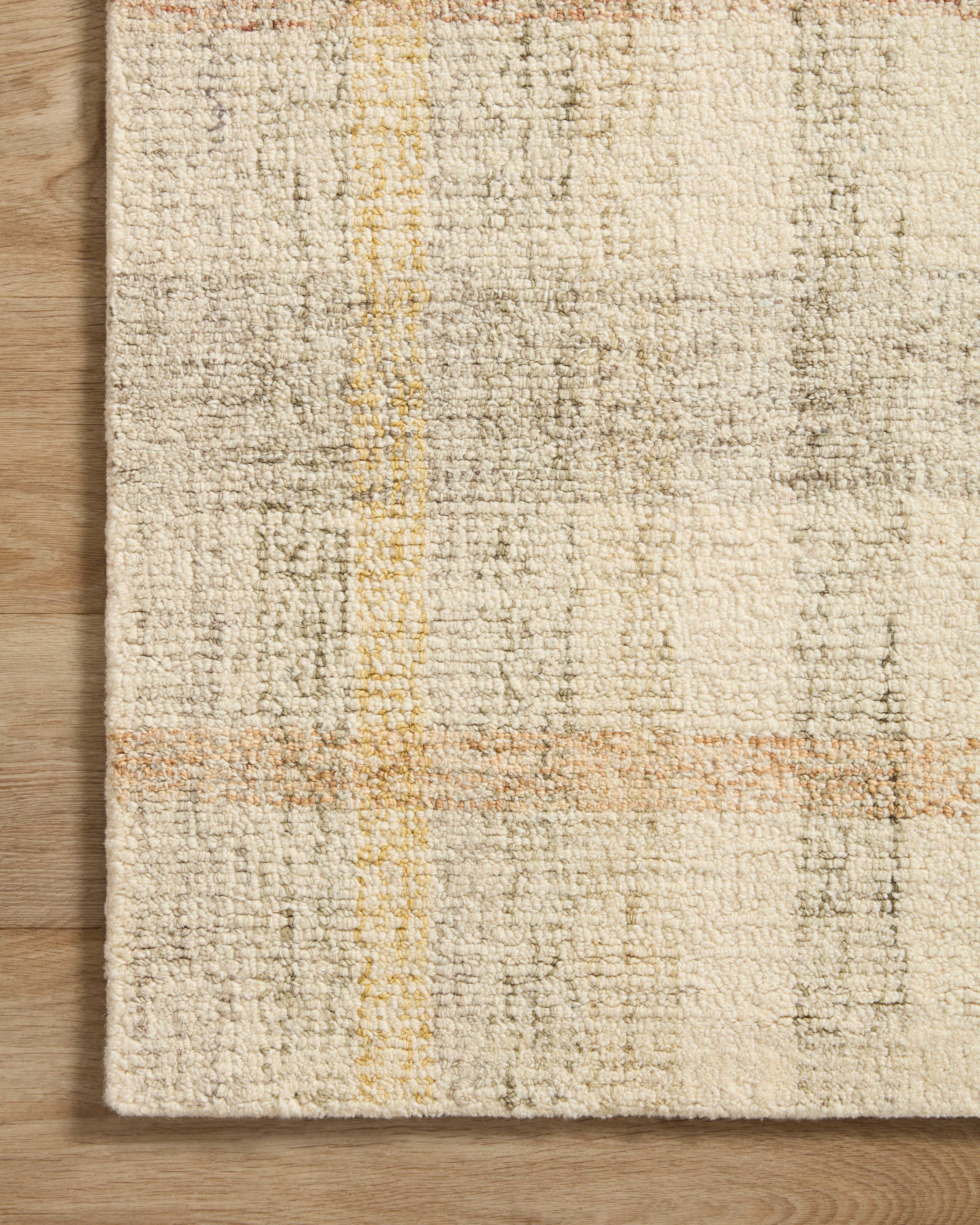Chris Loves Julia x LoloiChris Natural / Multi 2'-6" x 9'-9" Runner Rug