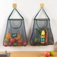 thumbnail image 2 of Reusable Kitchen Hanging Mesh Bag Large Capacity Home Fruit Vegetable Storage No.3, 2 of 7