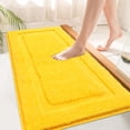 thumbnail image 1 of Alfombra de baño SHACOS, supersuave, 60 x 150 cm, color amarillo, 1 of 9