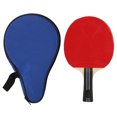 thumbnail image 1 of REGAIL Adult Teenager Single Table Tennis Bats Racket Training Practicing with Storage Bag8018 blue bag, 1 of 6