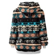 thumbnail image 6 of LEAVINGSUO Blouse for Women Long Sleeve Tops Womens Fleece Sweatshirts with Pockets Sweatshirts Athletic Hoodies Pullover Outwear, 6 of 7