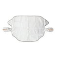 thumbnail image 2 of TIMIFIS Snow Shield Car Front Windshield Sunshade, Sun Protection, Snow Protection, Frost Protection, and Frost Protection, Half Cover, Thickened Car Snow Shield Other Exterior Accessories, 2 of 7