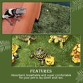 thumbnail image 2 of HLONK Leopard Rug Faux Grass Reclining Pet Carpet Lawn Terrarium Decor Amphibia Iguana Cage Accessories Gecko Matting Artificial, 2 of 6