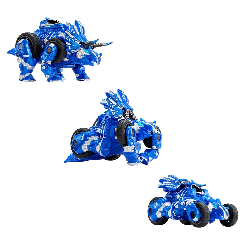 Armorsaurs Evolver Cobalt Transforming Dinosaur to Vehicle Toy, 2-in-1 Dino Figure with Multi-Step Conversion, Kids, Boys, Girls, Ages 6+
