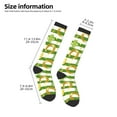 thumbnail image 5 of Easygdp Watercolor St Patrick Day Soccer Socks Sport Knee High Socks Calf Compression Athletic Socks for Men and Women, 5 of 9