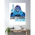 thumbnail image 2 of Jaal Mass Effect Andromeda Poster Wall Art, Modern Wall Decor For Living Room Bedroom, 8x12 UNFRAMED, 2 of 3