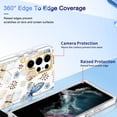 thumbnail image 3 of Dteck for Samsung Galaxy S23 Ultra Case Marble Pattern Hybrid Hard Back Soft TPU Raised Edge Ultra-Thin Shock Absorption Scratch Proof Slim Protective Case for Samsung Galaxy S23 Ultra, Butterfly, 3 of 7