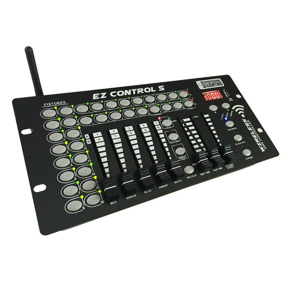 Lighting Controller - EZ-Control-5 - RGBAW wireless DMX controller - Adkins Professional Lighting