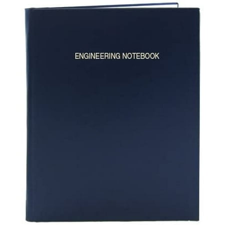 BookFactory Blue Engineering Notebook/Graph Paper Notebook 168 Pages ...