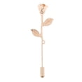 thumbnail image 6 of Milageto 2xRose Flower Brooch Pin Gold, 6 of 8