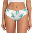thumbnail image 1 of Balery Turtle Ropa Interior de Algodón para Mujer con Dibujo – Braguitas Cómodas y Elásticas, Estilo Clásico-X-Small, 1 of 6