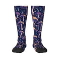 thumbnail image 1 of Balery Floral Hippie Mushrooms Calcetines novedosos Calcetines deportivos Calcetines hasta la rodilla Calcetines de algodón Calcetines originales y geniales, 1 of 6
