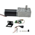 thumbnail image 3 of DC12V Geared Motor Turbo Worm Speed Reduction Machinery Accessories with 8mm Shaft 5840‑31ZY12V130RPM, 3 of 5