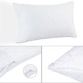 thumbnail image 6 of Quilted Waterproof Pillow Protectors, Zippered Pillowcases, Breathable Protective Pillow Encasement Covers (2, King (20" x 38")), 6 of 9