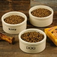 thumbnail image 2 of Ohio Stoneware Heavy Duty Dog Feeder Crock Bowl Dish Bristol Labeled Dog 5 in, 2 of 2