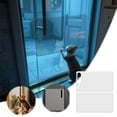 thumbnail image 2 of KMWGRE Transparent Door Frame Scratch Self Furniture Guard for Dogs and Cats Pet Door Shield Damage 2PCS Clear1 83x55cm, 2 of 4