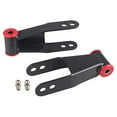 thumbnail image 2 of JDMON Compatible with 2 inch Rear Lowering Shackle Kit 410520 Chevy CMC C1500 C2500 1988-1998, Suspension Rear Drop Shackles kit, 2 of 4