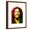Brown Frame, variant on Art.com Bob Marley Art Print by Enrico Varrasso, 12" x 16"